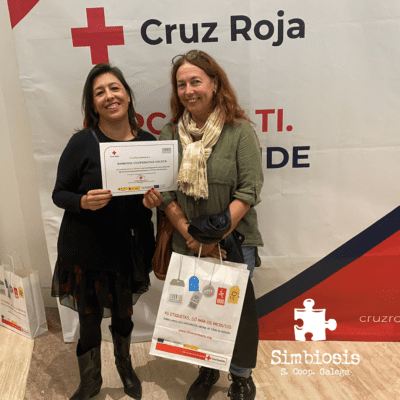 2 Simbiosis diploma colaboradora cruz roja rosa ines Cruz Roja
